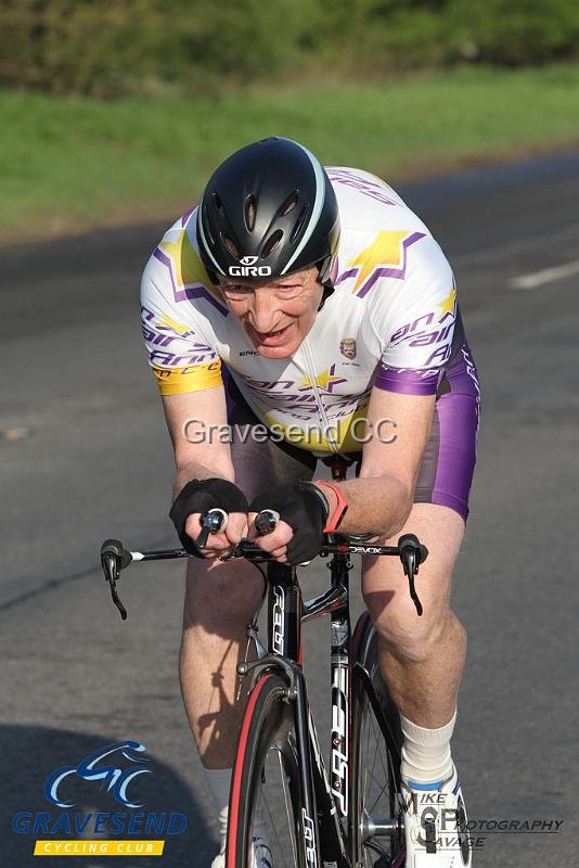 20180422-0031.jpg - San Fairy Ann CC rider Mike Perry at  KCA 10 Time Trial 22-April-2018, Lenham, Kent