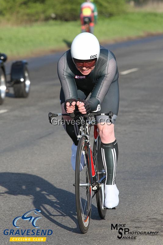 20180422-0054.jpg - Rye & District Wheelers CC rider Mark Wright at  KCA 10 Time Trial 22-April-2018, Lenham, Kent