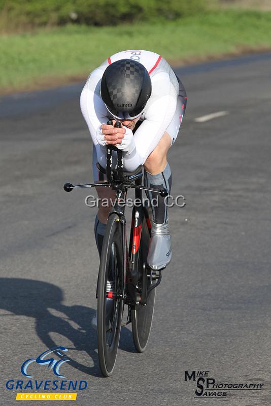 20180422-0097.jpg - Abellio - SFA Racing Team rider Mike Piper at  KCA 10 Time Trial 22-April-2018, Lenham, Kent
