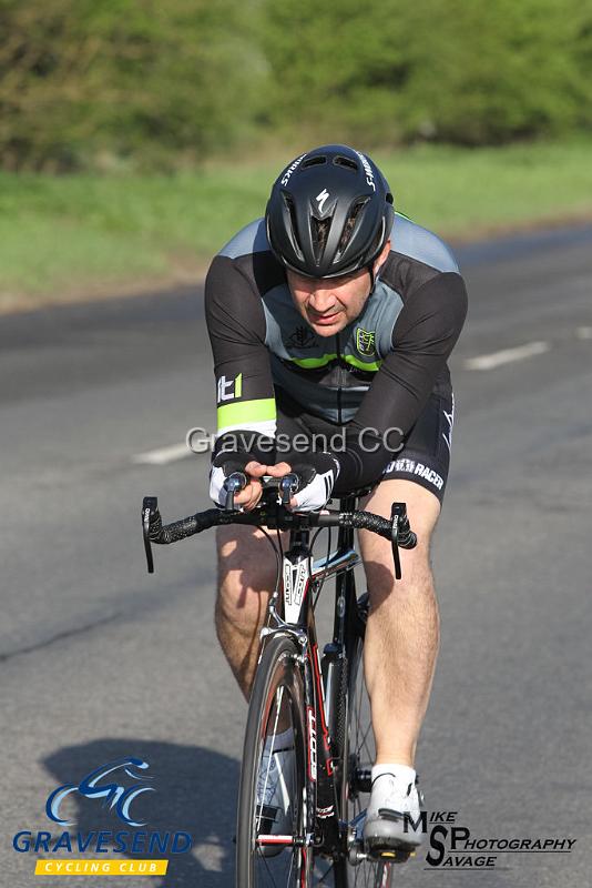 20180422-0182.jpg - Ashford Road CC rider Costin Murray at  KCA 10 Time Trial 22-April-2018, Lenham, Kent