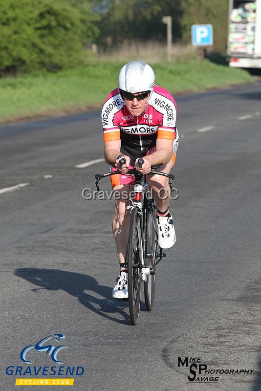 20180422-0198.jpg - Wigmore CC rider Robert Philbrook at  KCA 10 Time Trial 22-April-2018, Lenham, Kent