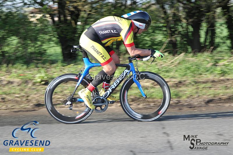 20180422-0211.jpg - Thanet RC rider Martin Russell at  KCA 10 Time Trial 22-April-2018, Lenham, Kent