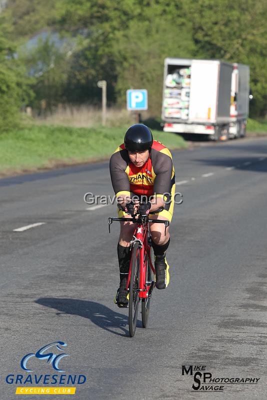 20180422-0307.jpg - Thanet RC rider Paul  Kelk at  KCA 10 Time Trial 22-April-2018, Lenham, Kent