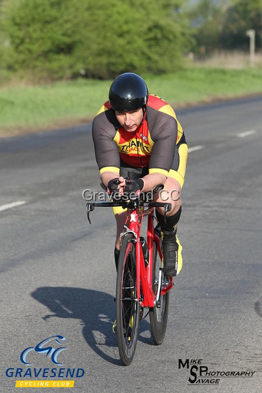 20180422-0312.jpg - Thanet RC rider Paul  Kelk at  KCA 10 Time Trial 22-April-2018, Lenham, Kent