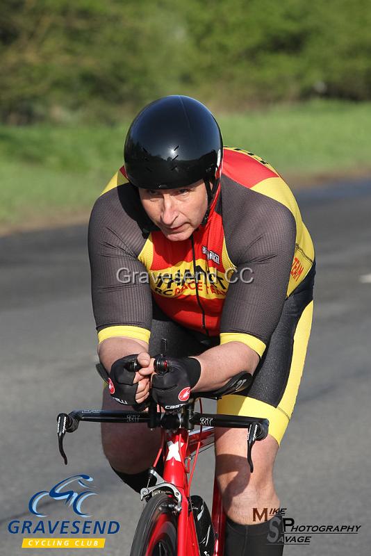 20180422-0315.jpg - Thanet RC rider Paul  Kelk at  KCA 10 Time Trial 22-April-2018, Lenham, Kent