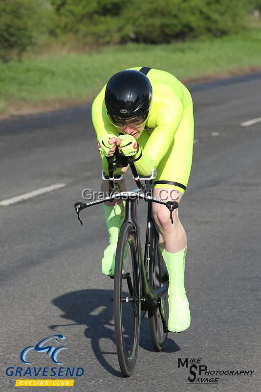 20180422-0441.jpg - The Independent Pedaler rider Christopher Fennell at  KCA 10 Time Trial 22-April-2018, Lenham, Kent