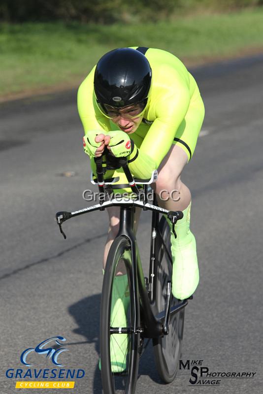 20180422-0443.jpg - The Independent Pedaler rider Christopher Fennell at  KCA 10 Time Trial 22-April-2018, Lenham, Kent