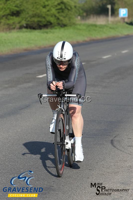 20180422-0532.jpg - Rye & District Wheelers CC rider Rebecca Wilson at  KCA 10 Time Trial 22-April-2018, Lenham, Kent