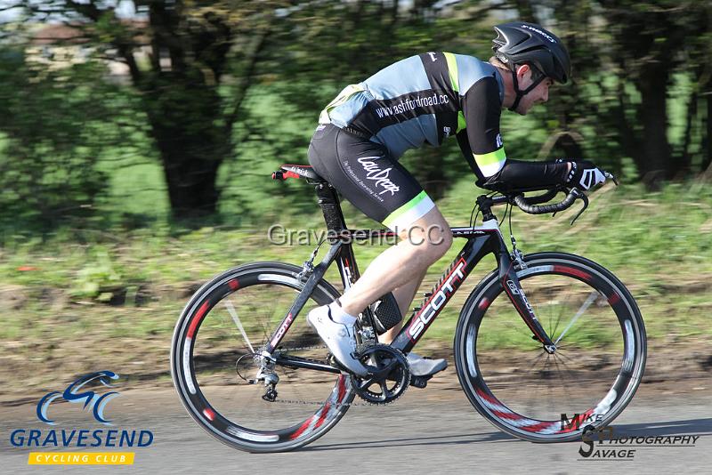 20180422-0559.jpg - Ashford Road CC rider Costin Murray at  KCA 10 Time Trial 22-April-2018, Lenham, Kent