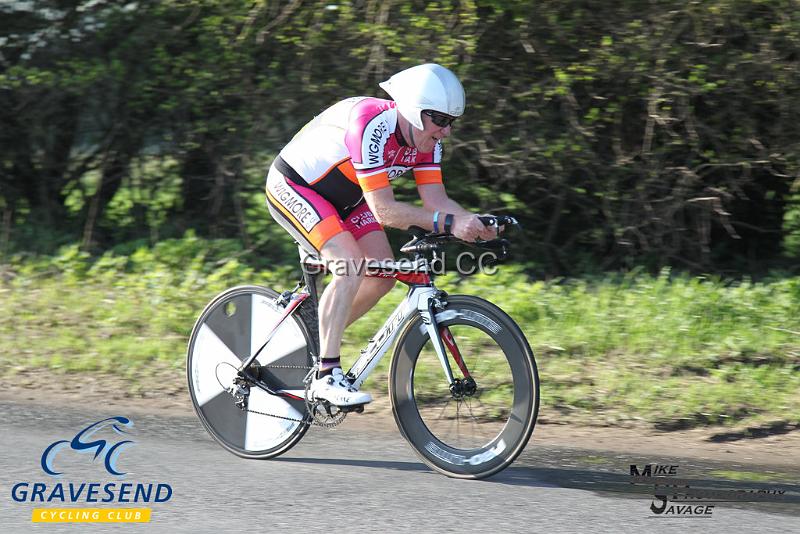 20180422-0569.jpg - Wigmore CC rider Robert Philbrook at  KCA 10 Time Trial 22-April-2018, Lenham, Kent