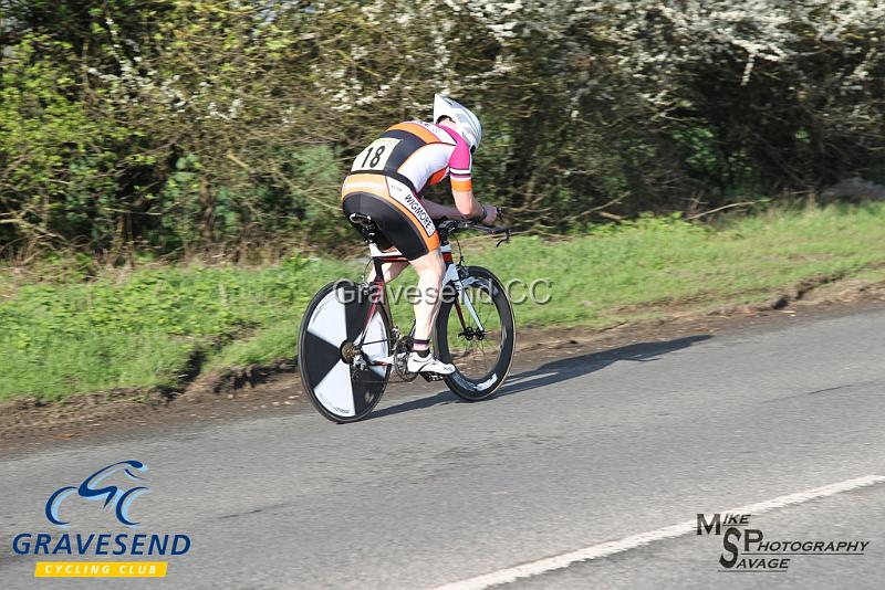 20180422-0578.jpg - Wigmore CC rider Robert Philbrook at  KCA 10 Time Trial 22-April-2018, Lenham, Kent