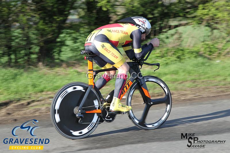 20180422-0585.jpg - Thanet RC rider Adrian Hawkins at  KCA 10 Time Trial 22-April-2018, Lenham, Kent