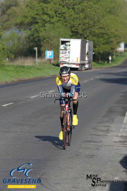 20180422-0602.jpg - Gravesend CC rider Michael Coulter at  KCA 10 Time Trial 22-April-2018, Lenham, Kent