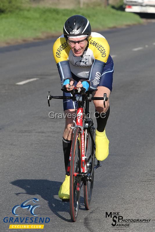 20180422-0604.jpg - Gravesend CC rider Michael Coulter at  KCA 10 Time Trial 22-April-2018, Lenham, Kent