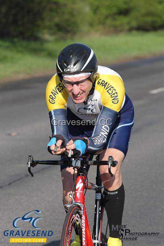 20180422-0609.jpg - Gravesend CC rider Michael Coulter at  KCA 10 Time Trial 22-April-2018, Lenham, Kent