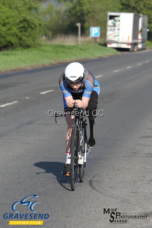 20180422-0618.jpg - London Dynamo rider Liz Saul at  KCA 10 Time Trial 22-April-2018, Lenham, Kent
