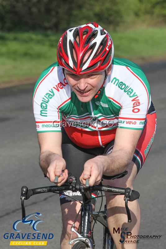 20180422-0636.jpg - Medway Velo Club rider David Mackey at  KCA 10 Time Trial 22-April-2018, Lenham, Kent