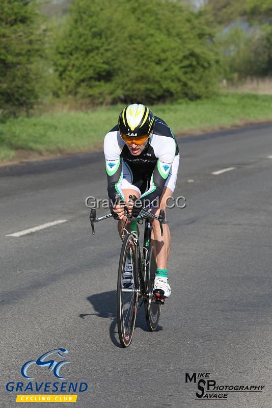 20180422-0701.jpg - 34 Nomads CC rider Richard Payn at  KCA 10 Time Trial 22-April-2018, Lenham, Kent
