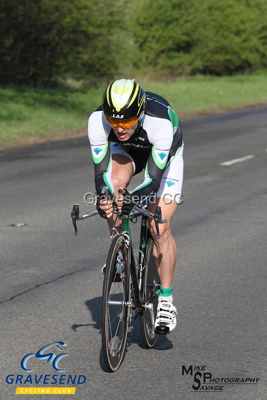 20180422-0703.jpg - 34 Nomads CC rider Richard Payn at  KCA 10 Time Trial 22-April-2018, Lenham, Kent