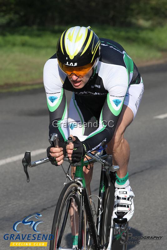 20180422-0705.jpg - 34 Nomads CC rider Richard Payn at  KCA 10 Time Trial 22-April-2018, Lenham, Kent