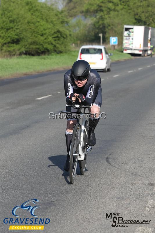 20180422-0750.jpg - Woolwich CC rider Gary Ricks at  KCA 10 Time Trial 22-April-2018, Lenham, Kent