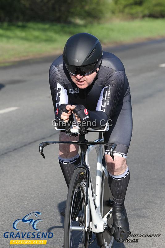 20180422-0755.jpg - Woolwich CC rider Gary Ricks at  KCA 10 Time Trial 22-April-2018, Lenham, Kent
