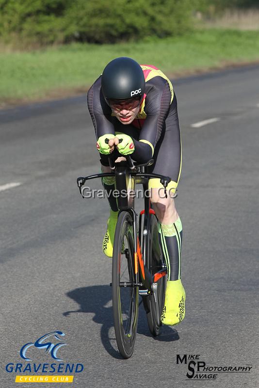 20180422-0762.jpg - Thanet RC rider Nicholas Fennell at  KCA 10 Time Trial 22-April-2018, Lenham, Kent
