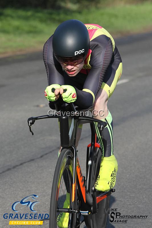 20180422-0765.jpg - Thanet RC rider Nicholas Fennell at  KCA 10 Time Trial 22-April-2018, Lenham, Kent