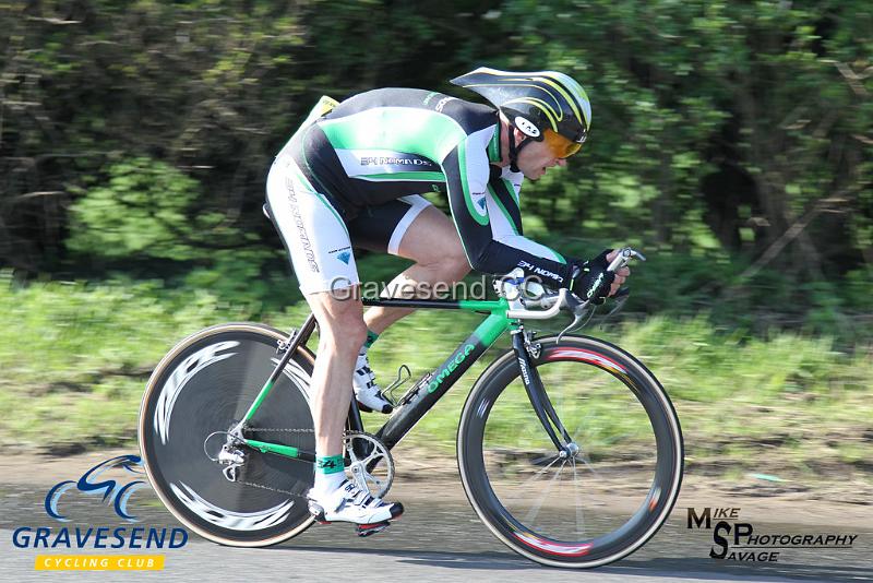 20180422-0934.jpg - 34 Nomads CC rider Richard Payn at  KCA 10 Time Trial 22-April-2018, Lenham, Kent