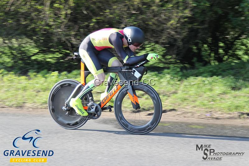 20180422-0949.jpg - Thanet RC rider Nicholas Fennell at  KCA 10 Time Trial 22-April-2018, Lenham, Kent