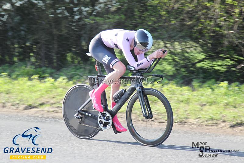 20180422-0962.jpg - Direct Power Cycling Team rider Fabien Large at  KCA 10 Time Trial 22-April-2018, Lenham, Kent