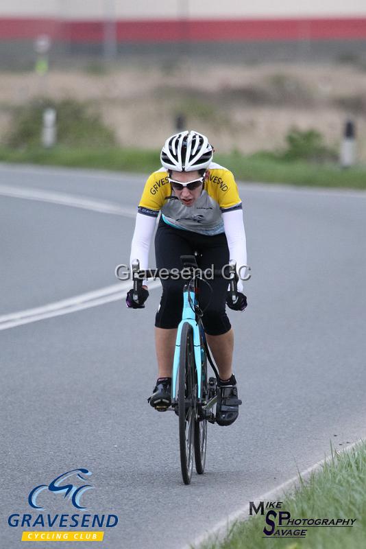 20180424-0031.jpg - Kate Savage at GCC Evening 10 Time Trial 25-April-2018.  Isle of Grain, Kent.