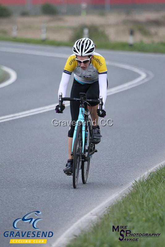 20180424-0035.jpg - Kate Savage at GCC Evening 10 Time Trial 25-April-2018.  Isle of Grain, Kent.