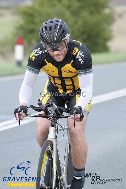 20180424-0116.jpg - Tristan Hodges at GCC Evening 10 Time Trial 25-April-2018.  Isle of Grain, Kent.