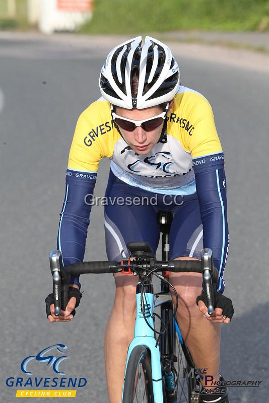 20180605-0035.jpg - GCC Rider Kate Savage at GCC Evening 10 Time Trial 05-June-2018.  Isle of Grain, Kent.