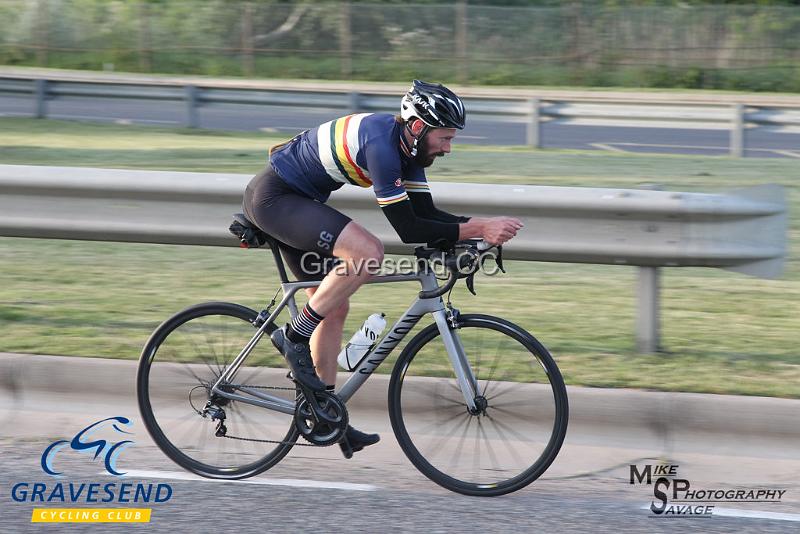 20180605-0449.jpg - 4F+ Rider  Myles Brown  at GCC Evening 10 Time Trial 05-June-2018.  Isle of Grain, Kent.