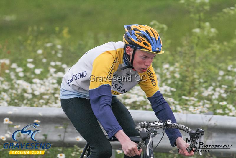 20180612-0017.jpg - GCC Rider Cameron Abbotts at GCC Evening 10 Time Trial 12-June-2018.  Isle of Grain, Kent.