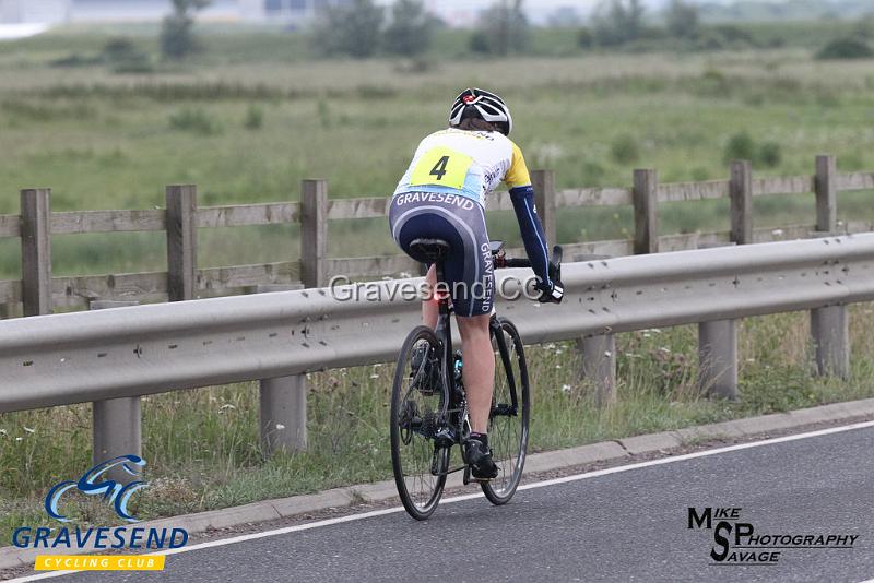 20180612-0054.jpg - GCC Rider Kate Savage at GCC Evening 10 Time Trial 12-June-2018.  Isle of Grain, Kent.