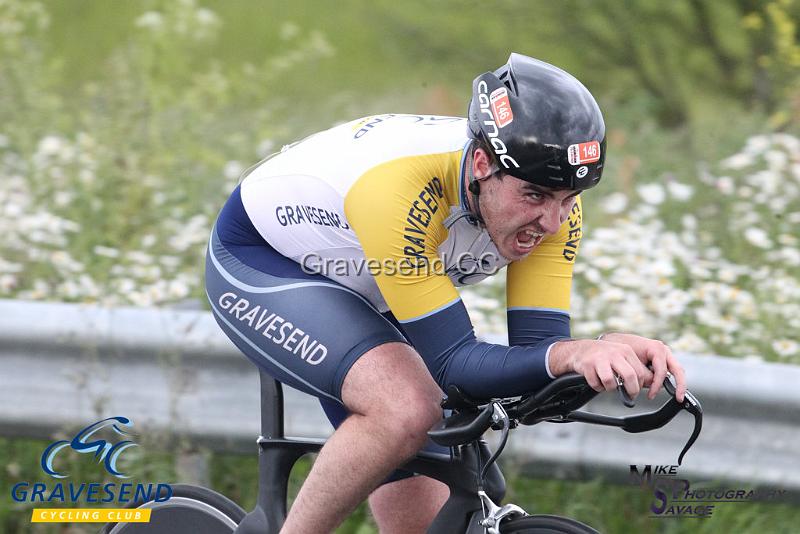 20180612-0066.jpg - GCC Rider Luke Harrington at GCC Evening 10 Time Trial 12-June-2018.  Isle of Grain, Kent.