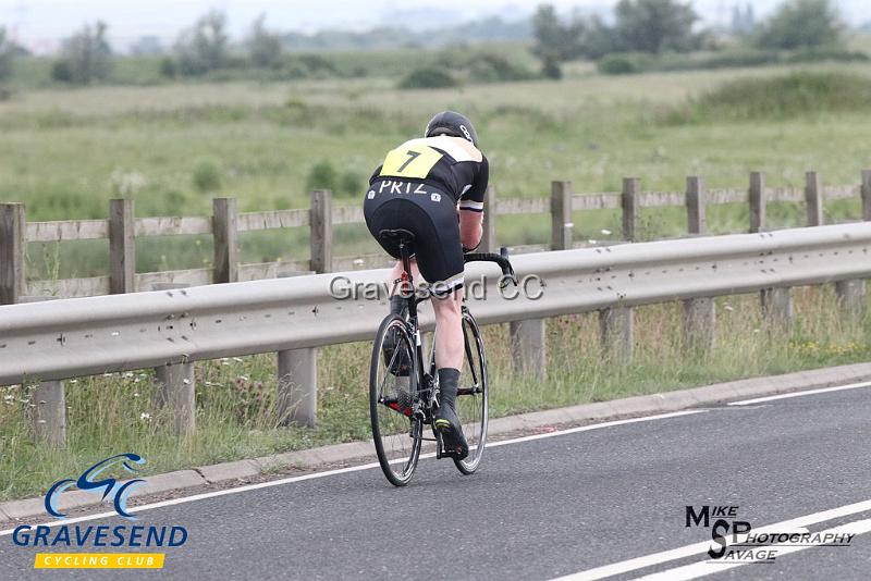 20180612-0101.jpg - PRTZ CC Rider Ross Prielipp at GCC Evening 10 Time Trial 12-June-2018.  Isle of Grain, Kent.