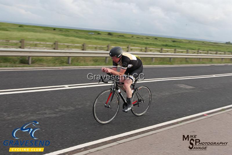 20180612-0290.jpg - PRTZ CC Rider Ross Prielipp at GCC Evening 10 Time Trial 12-June-2018.  Isle of Grain, Kent.