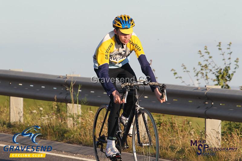 20180619-0044.jpg - GCC Rider Cameron Abbotts at GCC Evening 10 Time Trial 19-June-2018.  Isle of Grain, Kent.