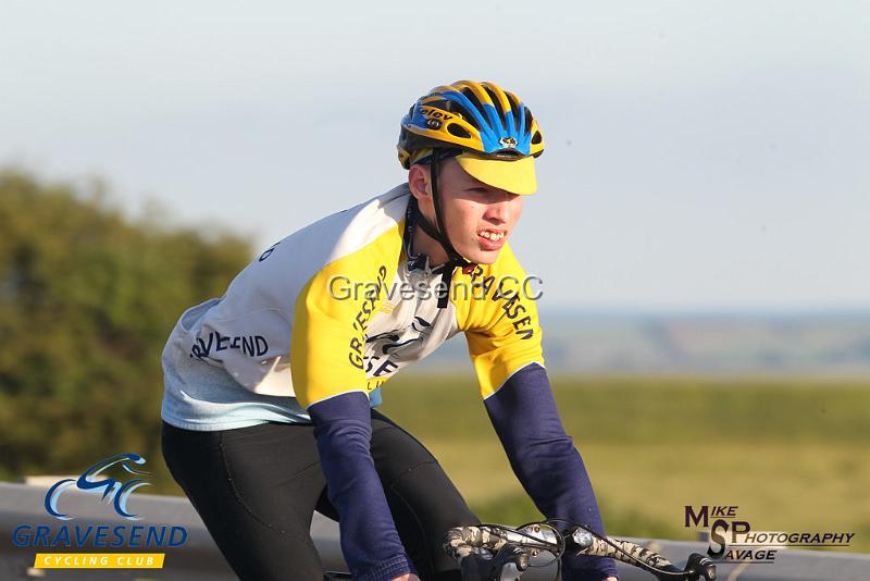 20180619-0047.jpg - GCC Rider Cameron Abbotts at GCC Evening 10 Time Trial 19-June-2018.  Isle of Grain, Kent.