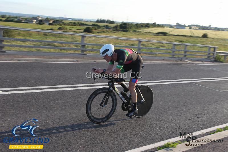 20180619-0505.jpg - Medway Tri Rider James Amy at GCC Evening 10 Time Trial 19-June-2018.  Isle of Grain, Kent.