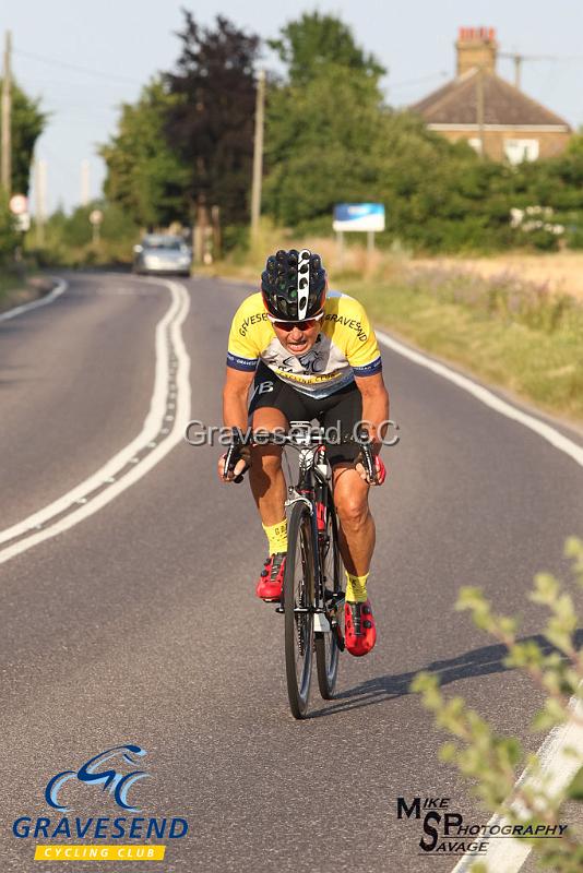 20180703-0003.jpg - GCC Rider Bob Wilson at GCC Evening 10 Time Trial 07-July-2018.  Isle of Grain, Kent.