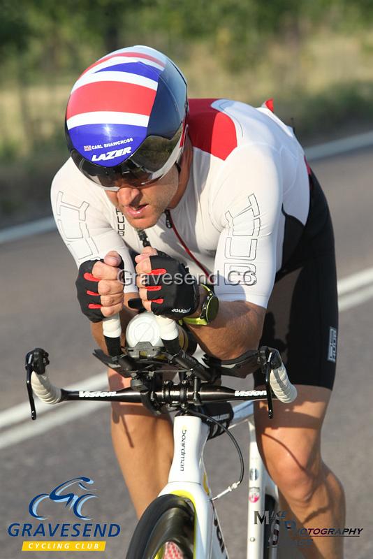 20180703-0081.jpg - Medway Tri Rider C Shawcross at GCC Evening 10 Time Trial 07-July-2018.  Isle of Grain, Kent.
