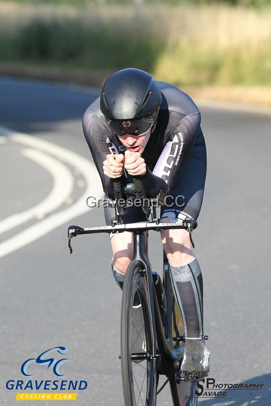 20180708-0016.jpg - Rider Nicholas  Scott from Thanet RC at  Ramsay Cup 25 Time Trial 08-July-2018, Course Q25/8, Challock, Kent