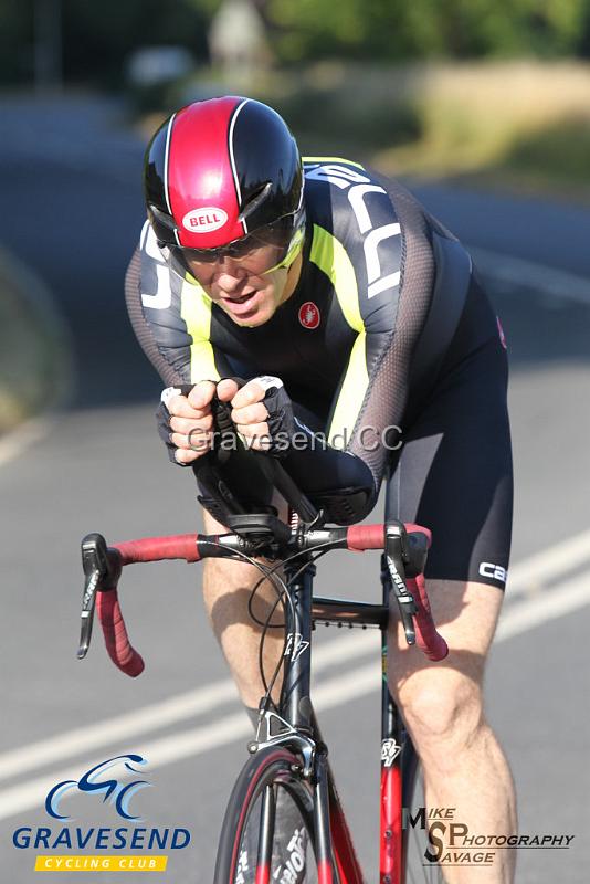 20180708-0133.jpg - Rider Ian Stephens from Southborough & Dist. Whs at  Ramsay Cup 25 Time Trial 08-July-2018, Course Q25/8, Challock, Kent