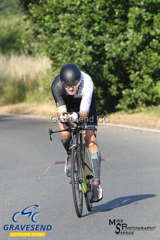 20180708-0141.jpg - Rider Matthew Lewis from Ashford Road CC at  Ramsay Cup 25 Time Trial 08-July-2018, Course Q25/8, Challock, Kent