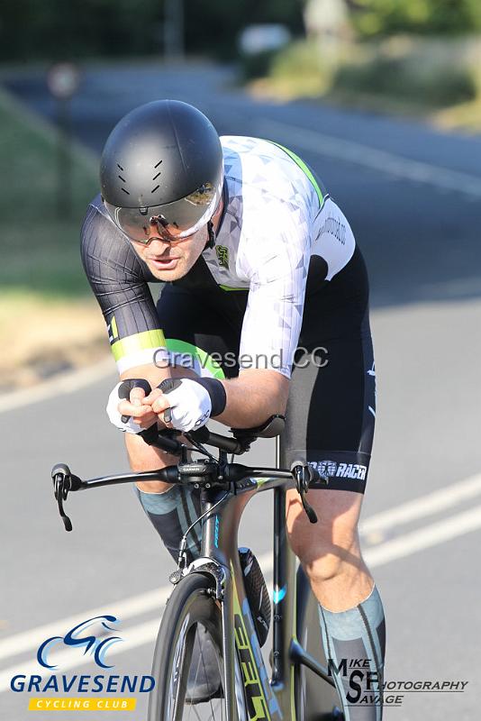 20180708-0148.jpg - Rider Matthew Lewis from Ashford Road CC at  Ramsay Cup 25 Time Trial 08-July-2018, Course Q25/8, Challock, Kent